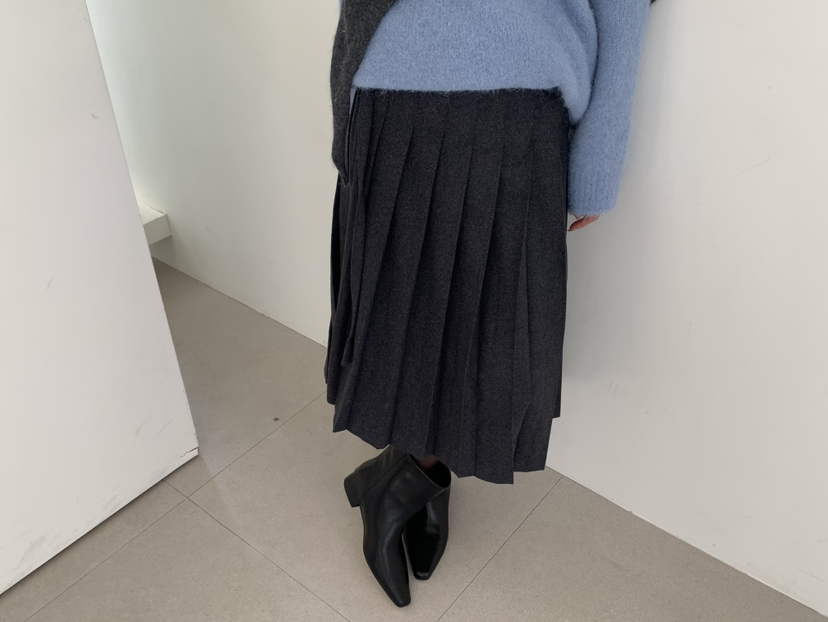 B_GARDER東大門直郵女裝新款人氣真品推薦熱賣時尚長裙皺紋B.GARDER長裙