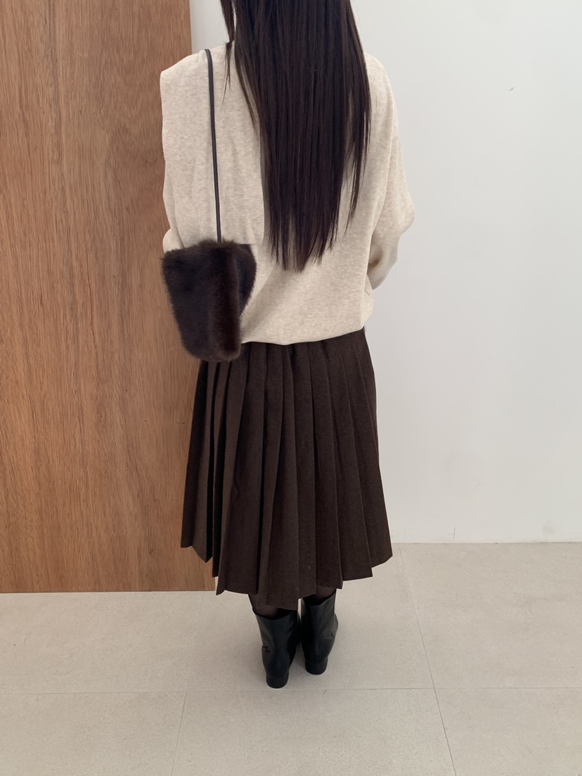 B_GARDER東大門直郵女裝新款人氣真品推薦熱賣時尚長裙皺紋B.GARDER長裙