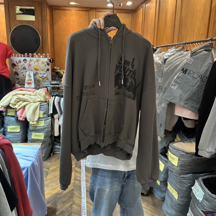 GARMENT-P韓國代購女士新款推薦真品熱賣人氣時尚休閑衛衣GARMENT衛衣圖色2