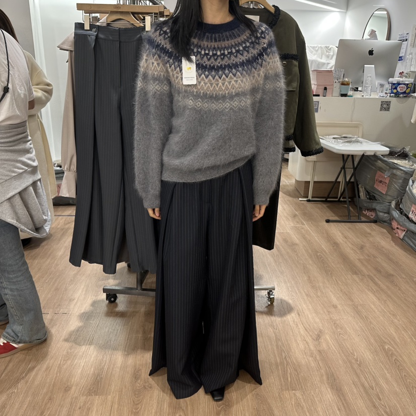 LEWIN韓國直郵女士新品休閑推薦熱賣真品毛衣羊毛針織北歐LEWIN毛衣