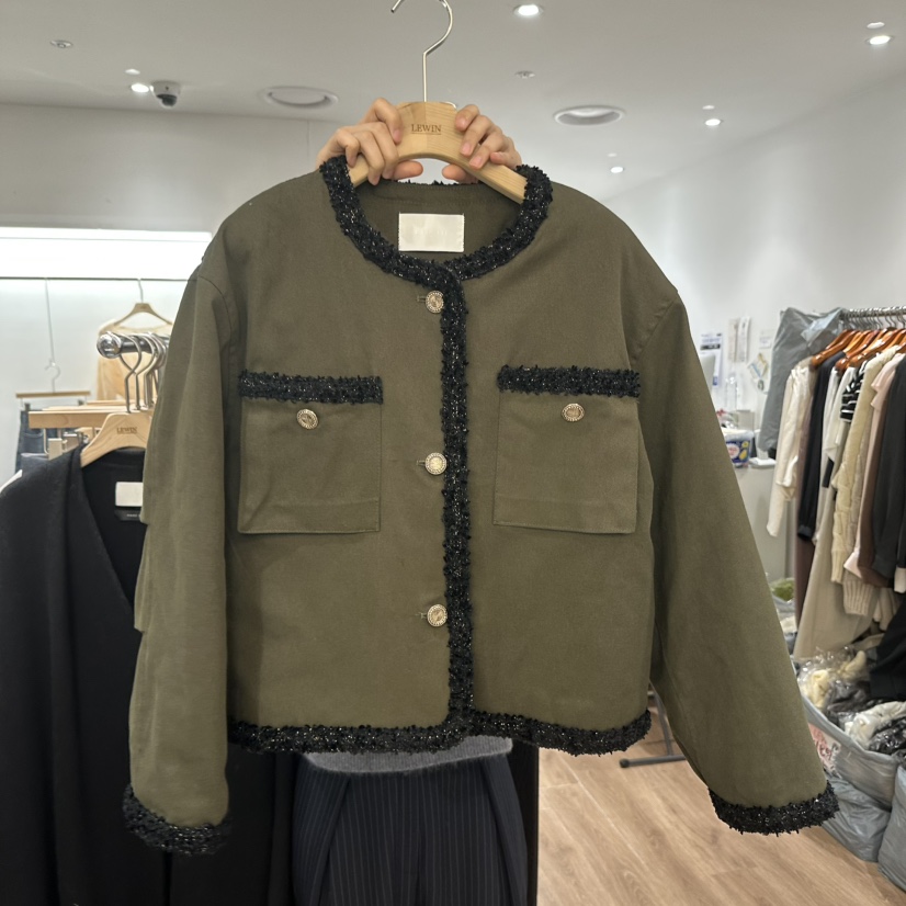 LEWIN韓國直郵女士新品休閑推薦熱賣人氣時尚真品夾克LEWIN夾克圖色1