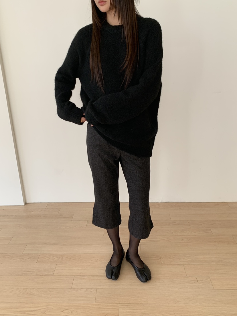 B_GARDER東大門代購女裝新品熱賣休閑時尚短褲七分褲人字紋B.GARDER短褲