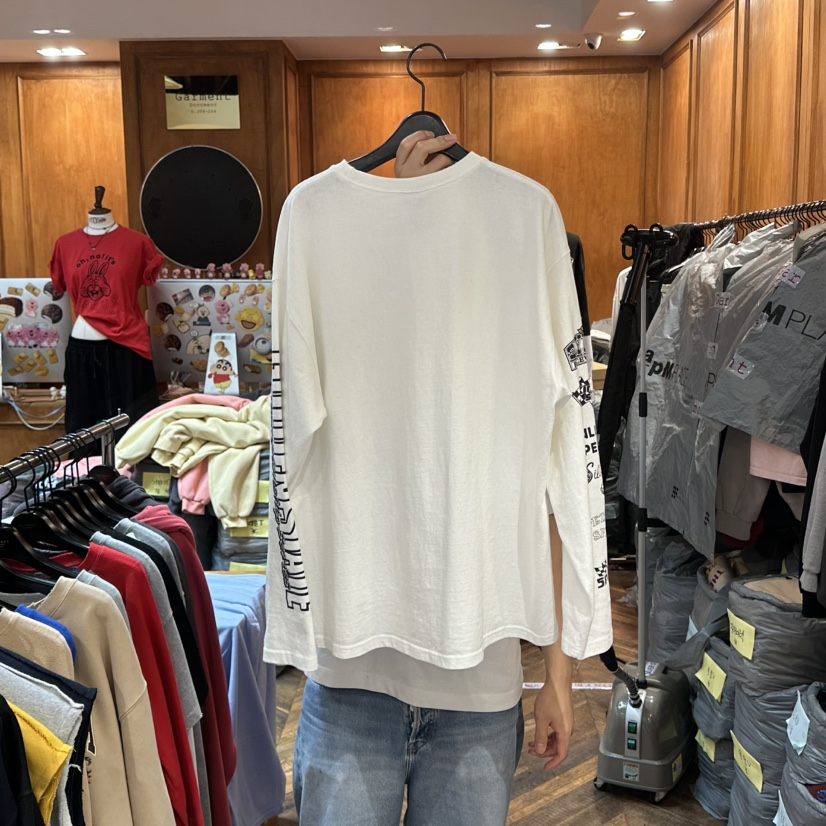 GARMENT-P韓國代購女裝新款時尚推薦人氣休閑熱賣長袖T恤GARMENT長袖T恤