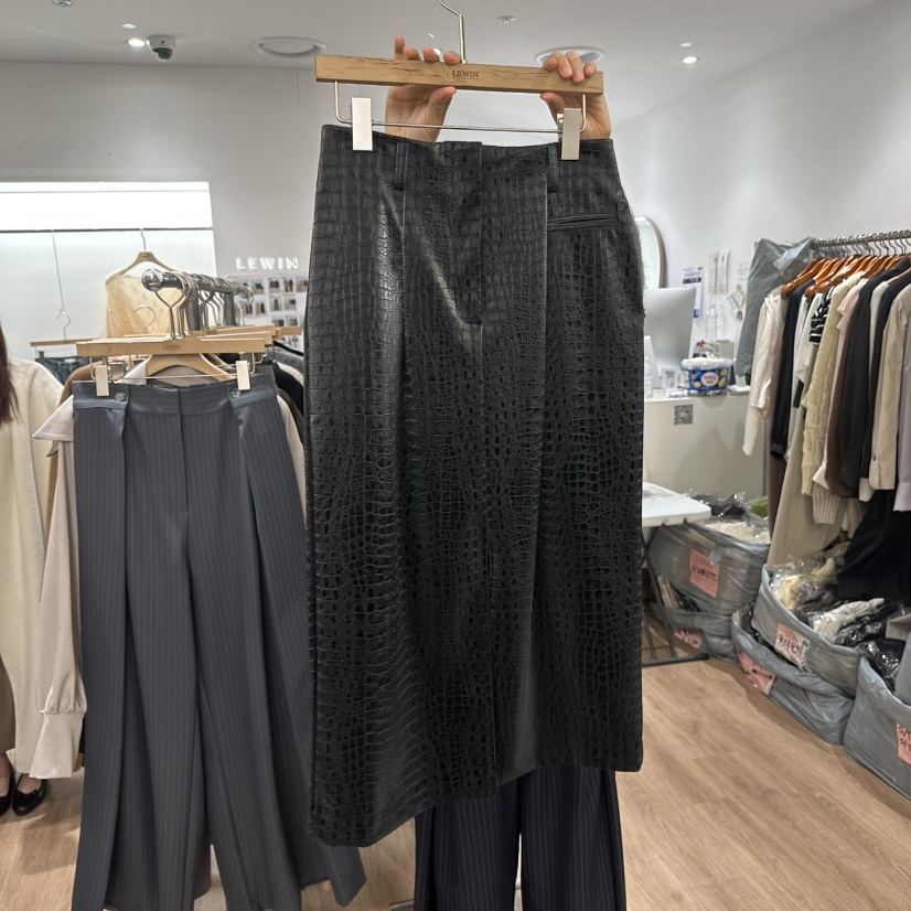 LEWIN東大門代購女裝新品時尚人氣休閑推薦熱賣真品長裙LEWIN長裙圖色2