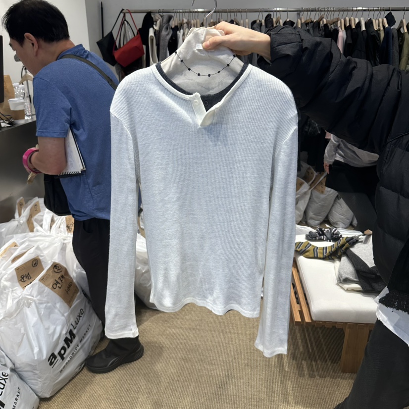 SELF SERVICE/MASOF東大門直郵女裝新品時尚長袖T恤不含內搭SELF SERVICE/MASOF長袖T恤圖色1