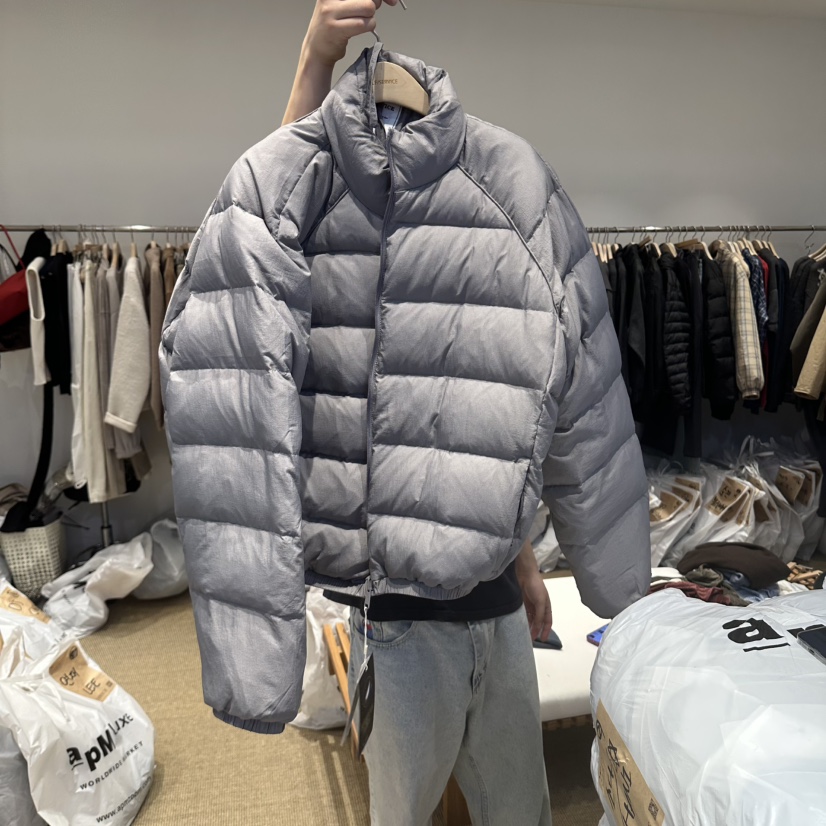SELF SERVICE/MASOF韓國代購女裝新款時尚短款羽絨服羽絨服插肩袖雙面SELF SERVICE/MASOF短款羽絨服圖色1