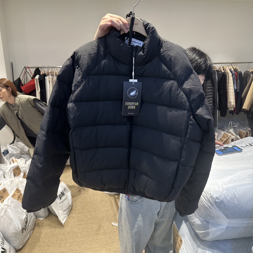 SELF SERVICE/MASOF韓國代購女裝新款時尚短款羽絨服羽絨服插肩袖雙面SELF SERVICE/MASOF短款羽絨服圖色3