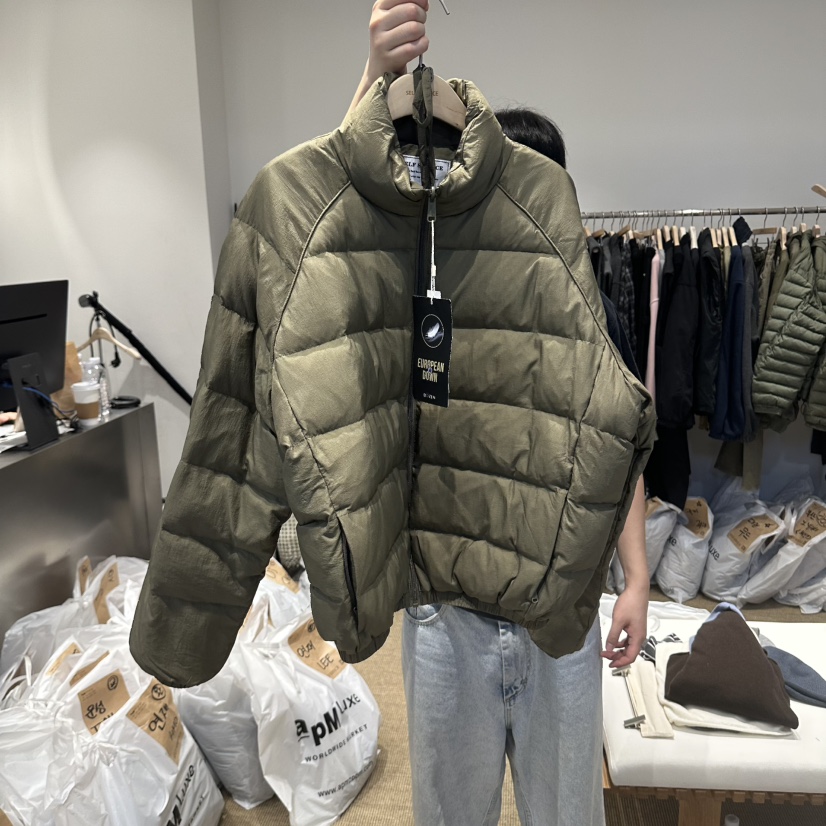 SELF SERVICE/MASOF韓國代購女裝新款時尚短款羽絨服羽絨服插肩袖雙面SELF SERVICE/MASOF短款羽絨服圖色4