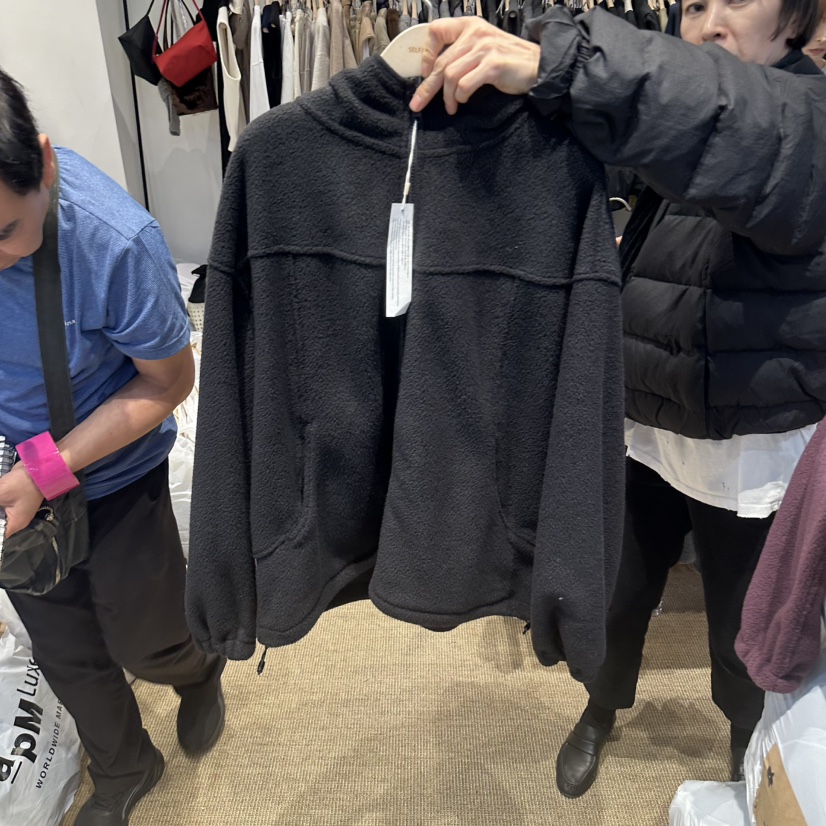 SELF SERVICE/MASOF東大門實拍女裝新款時尚夾克連帽衫抓絨SELF SERVICE/MASOF夾克圖色3