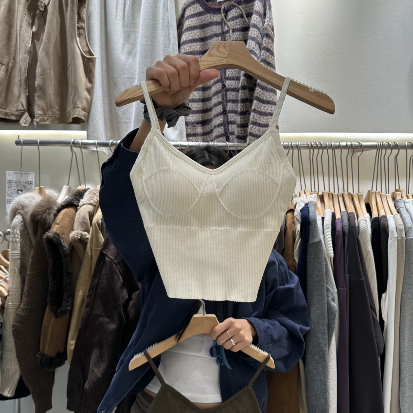 HIP.TIQUE東大門實拍女士新品推薦人氣熱賣時尚吊帶背心HIP.TIQUE吊帶/背心圖色1