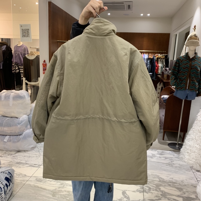 ETTER-B韓國代購女裝新款推薦休閑時尚人氣短款棉服尼龍棉ETTER-B短款棉服