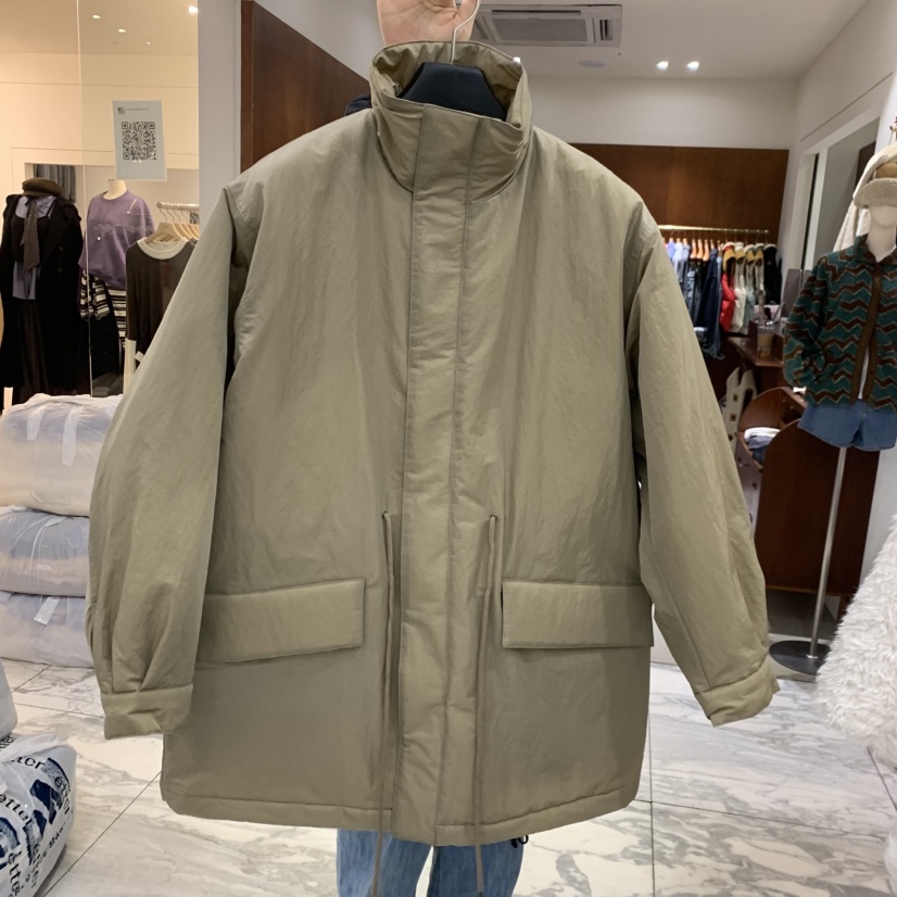 ETTER-B韓國代購女裝新款推薦休閑時尚人氣短款棉服尼龍棉ETTER-B短款棉服圖色1米