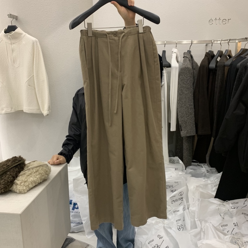 ETTER-B韓國直郵女裝新款推薦休閑真品人氣時尚熱賣休閑褲ETTER-B休閑褲圖色1米
