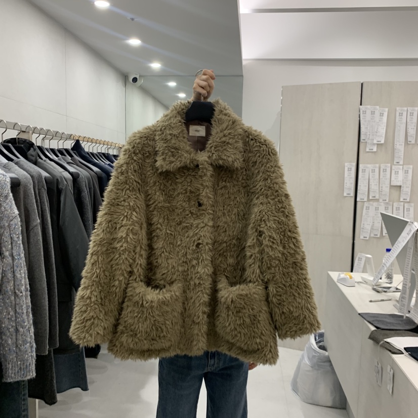 ETTER-B東大門實拍女士新品熱賣時尚真品推薦休閑短款大衣ETTER-B短款大衣圖色3