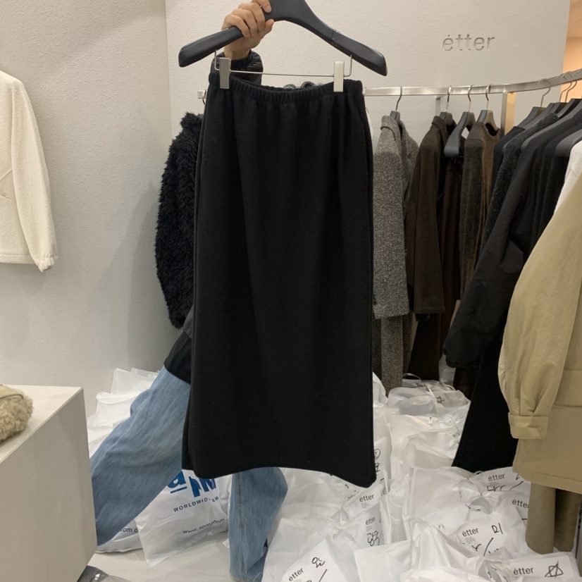 ETTER-B東大門直郵女士新款休閑時尚人氣推薦熱賣真品長裙ETTER-B長裙圖色1黑