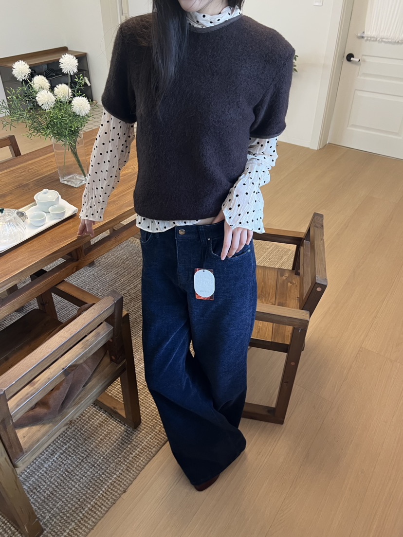 ME MO東大門實拍女士新款熱賣時尚職業人氣休閑褲彈力絨ME MO休閑褲