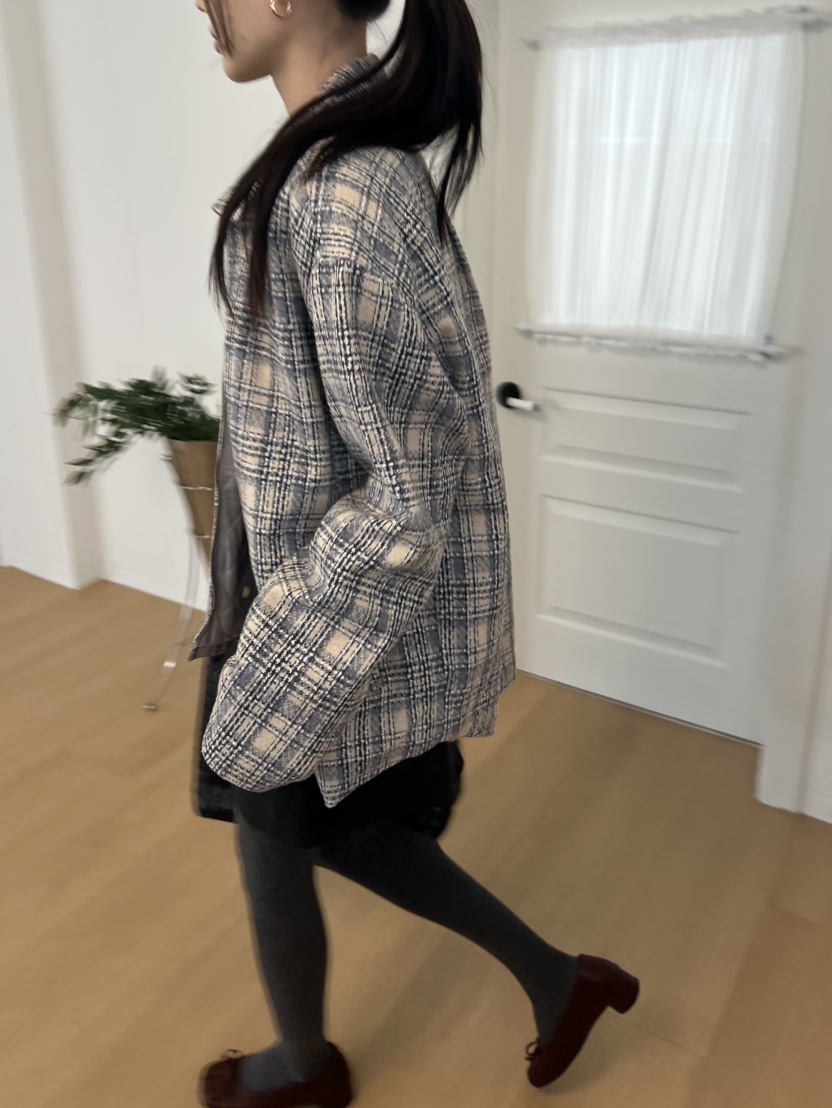 ME MO東大門實拍女士新品時尚熱賣真品休閑職業夾克絎縫ME MO夾克