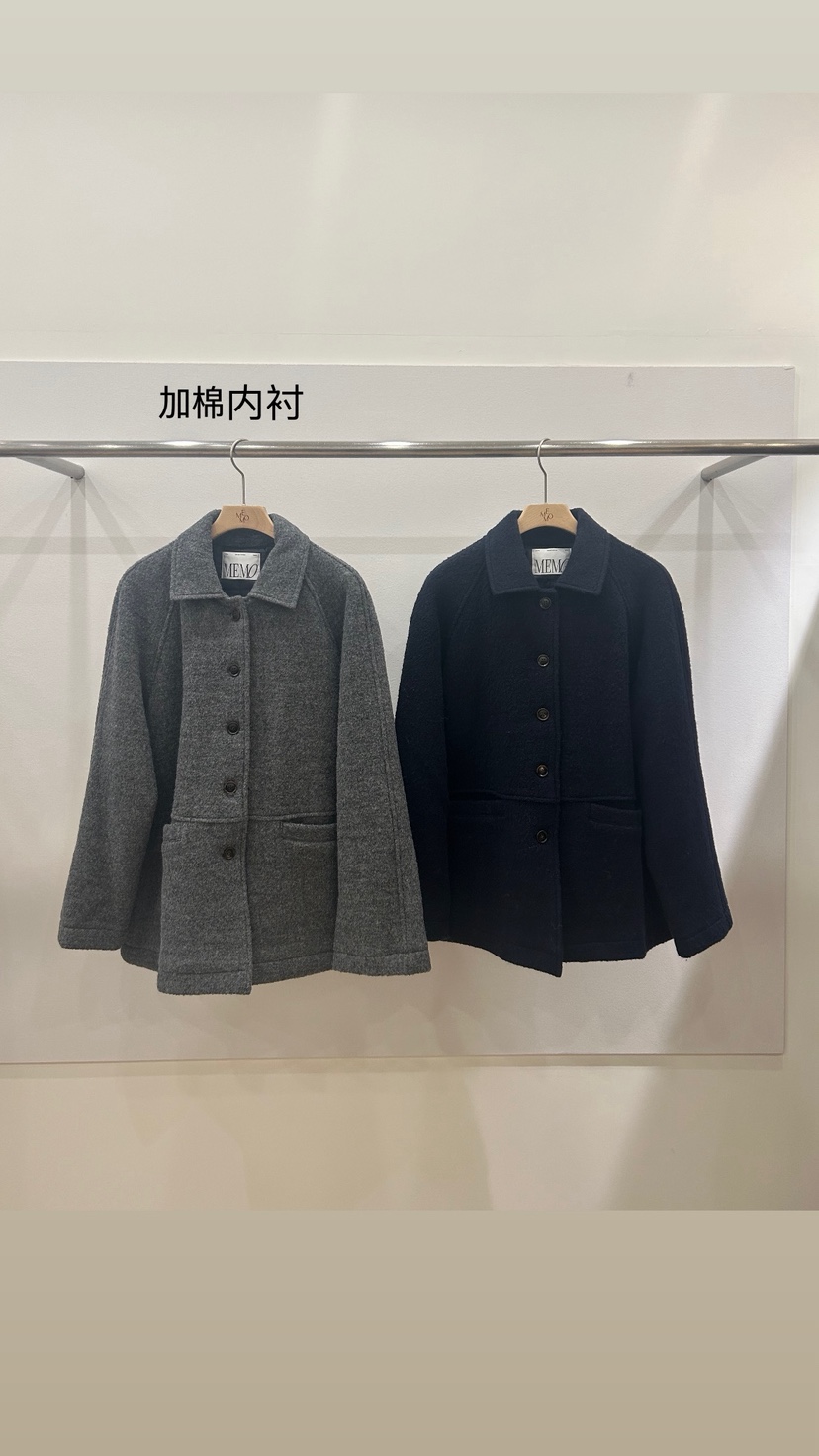 ME MO東大門代購女裝新款時尚真品人氣推薦職業短款大衣ME MO短款大衣