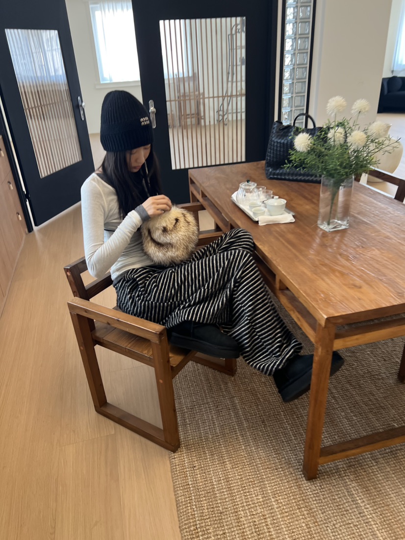 ME MO東大門代購女裝新款真品推薦熱賣時尚休閑休閑褲條紋ME MO休閑褲