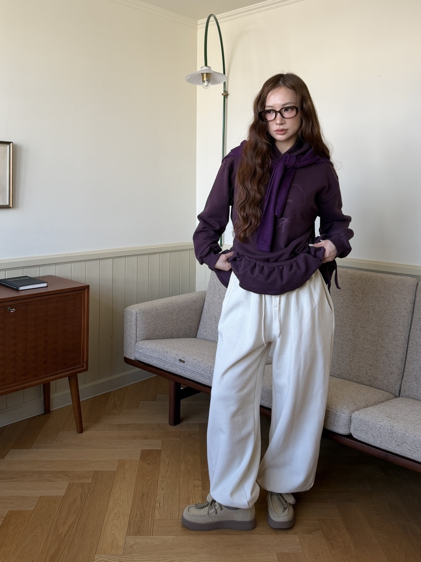 YES東大門實拍女士新款人氣時尚職業推薦休閑熱賣休閑褲加絨YES休閑褲