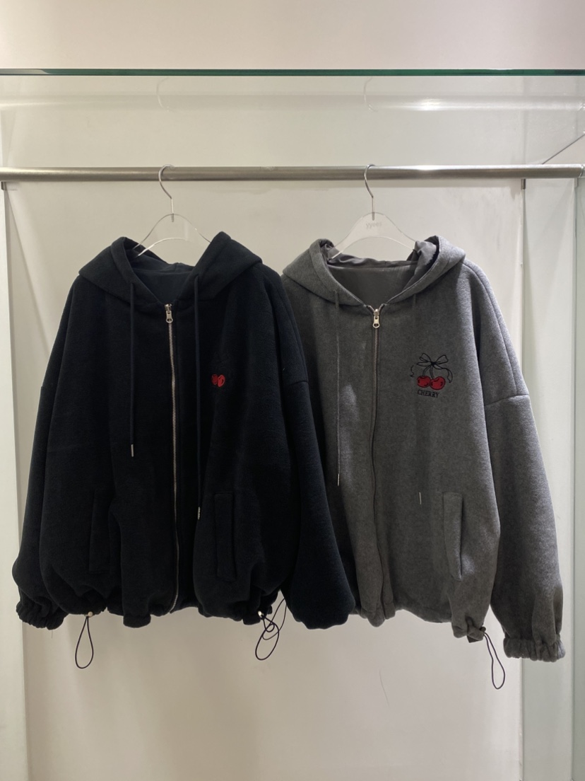 YES東大門實拍女裝新品人氣休閑熱賣真品職業時尚夾克兩面穿YES夾克
