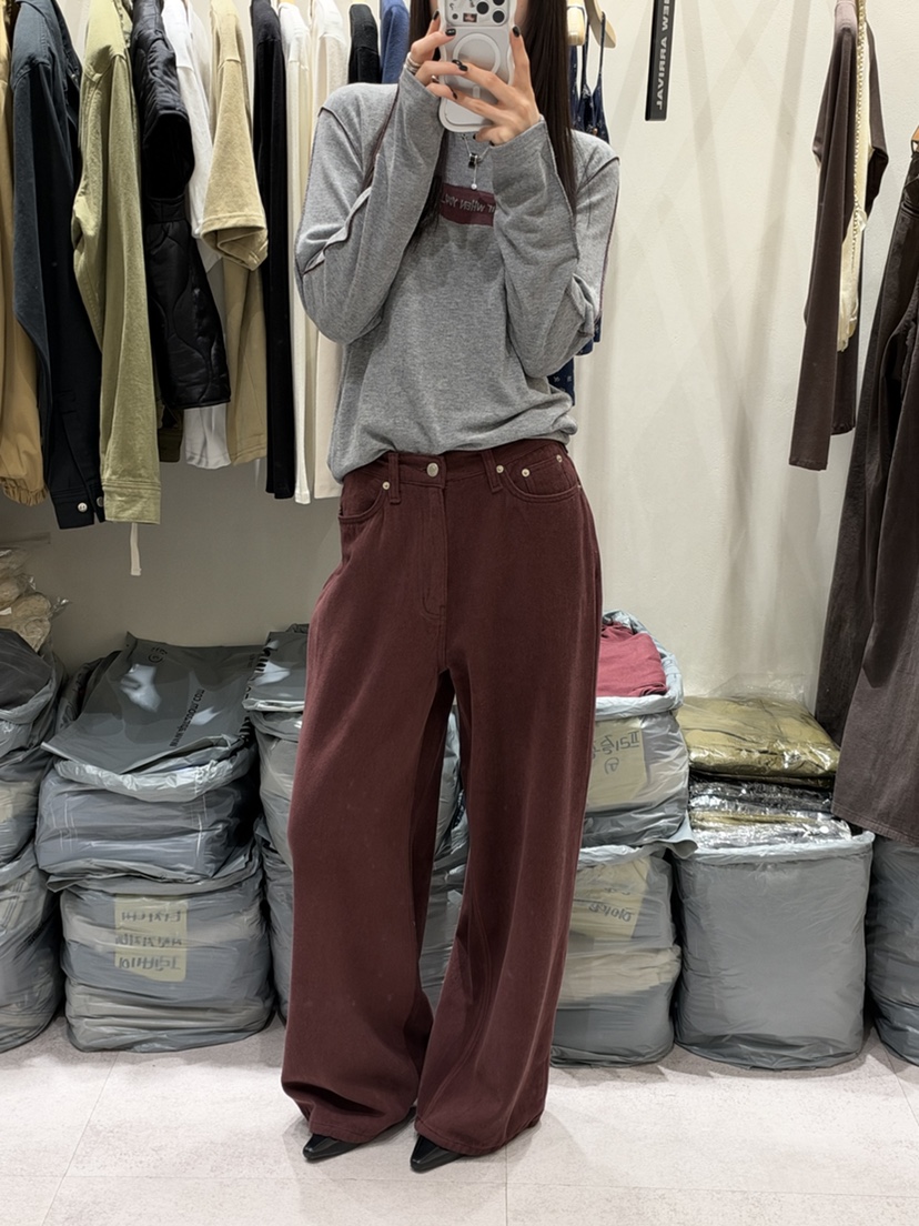 SHIRRING韓國代購女裝新品時尚人氣熱賣職業休閑真品長袖T恤SHIRRING長袖T恤