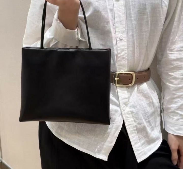 TROUVAILLE東大門代購女士新款人氣時尚手提包不含配飾羊皮TROUVAILLE手提包