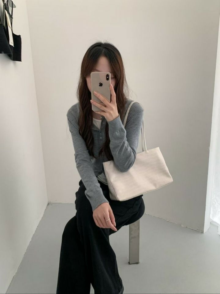 TROUVAILLE東大門實拍女裝新款休閑推薦真品職業單肩斜跨包TROUVAILLE單肩/斜跨包