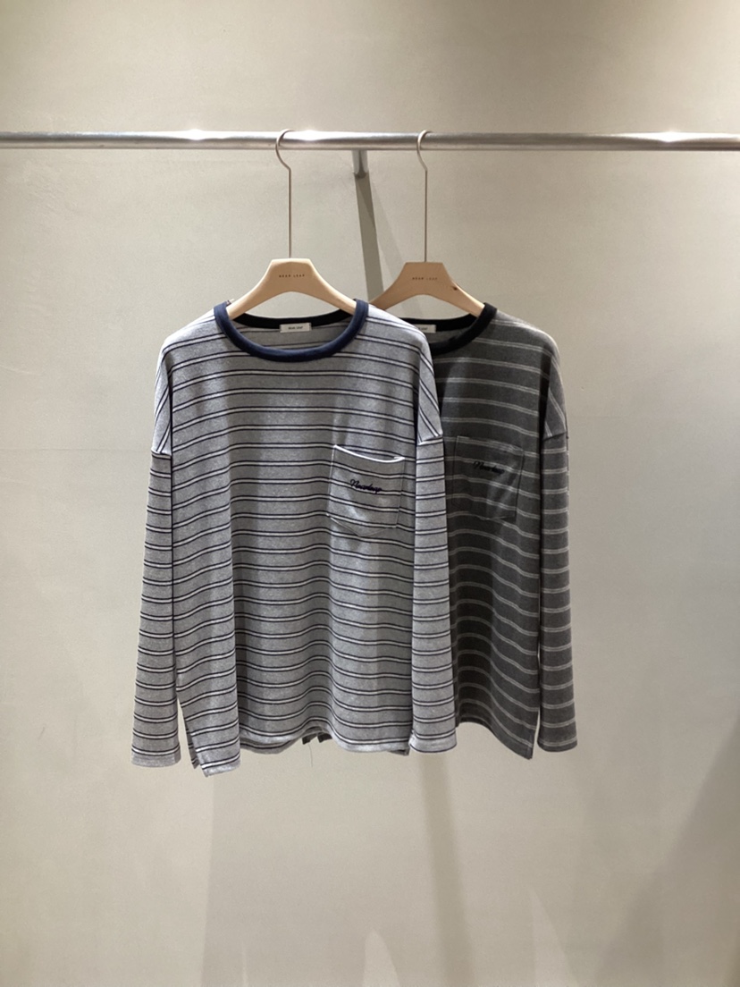 NEAR LEAP-P東大門實拍女士新款時尚休閑人氣長袖T恤刺繡NEAR LEAP/The N:L長袖T恤