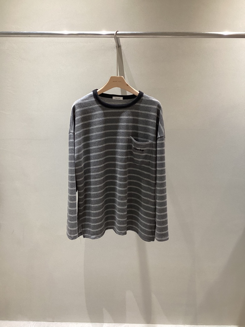 NEAR LEAP-P東大門實拍女士新款時尚休閑人氣長袖T恤刺繡NEAR LEAP/The N:L長袖T恤圖色2