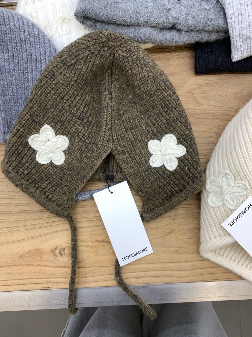 ENHANCE/HOPESMORE東大門直郵女裝新款人氣推薦帽子刺繡ENHANCE/HOPESMORE帽子