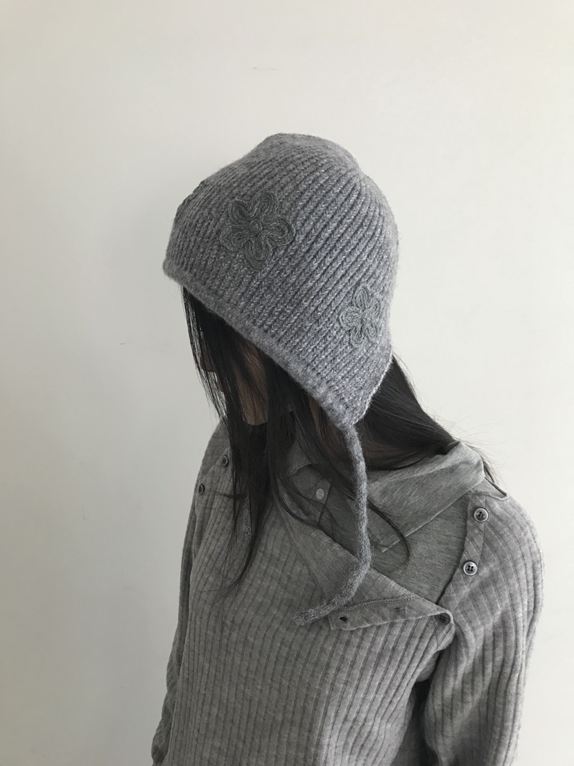 ENHANCE/HOPESMORE東大門直郵女裝新款人氣推薦帽子刺繡ENHANCE/HOPESMORE帽子