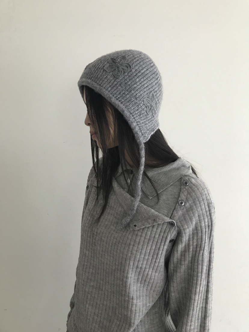 ENHANCE/HOPESMORE東大門直郵女裝新款人氣推薦帽子刺繡ENHANCE/HOPESMORE帽子