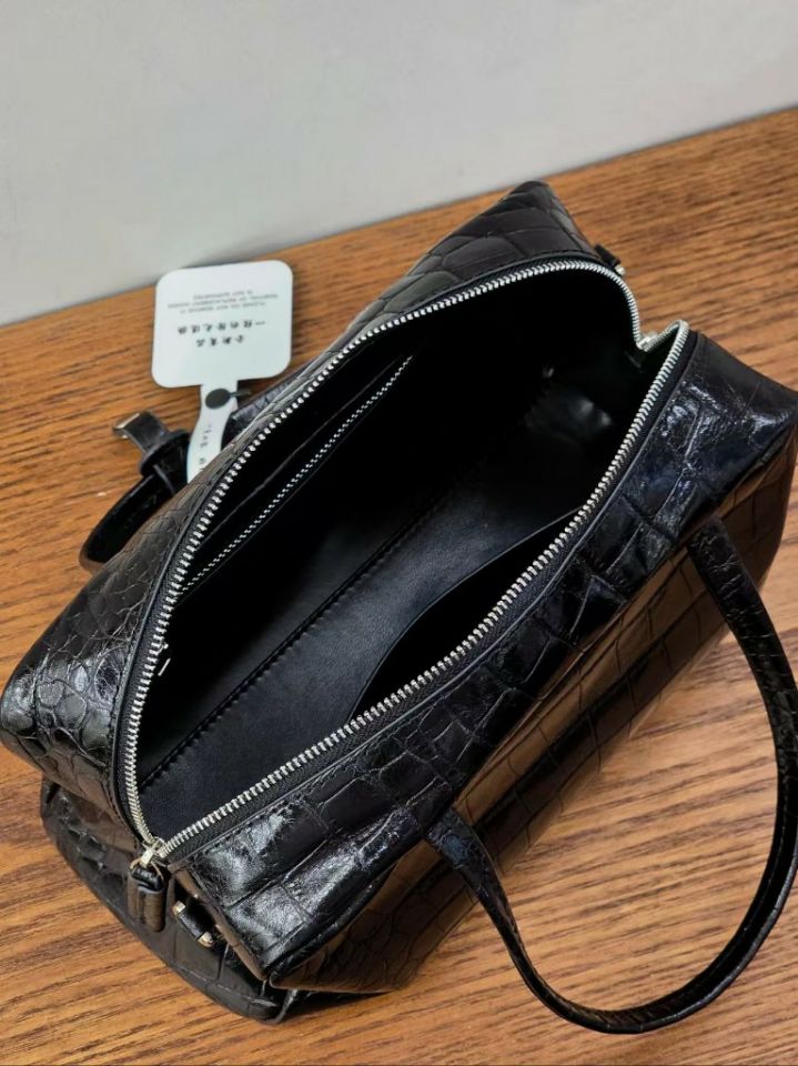 TROUVAILLE東大門實拍女裝新品熱賣時尚人氣真品手提包牛皮TROUVAILLE手提包