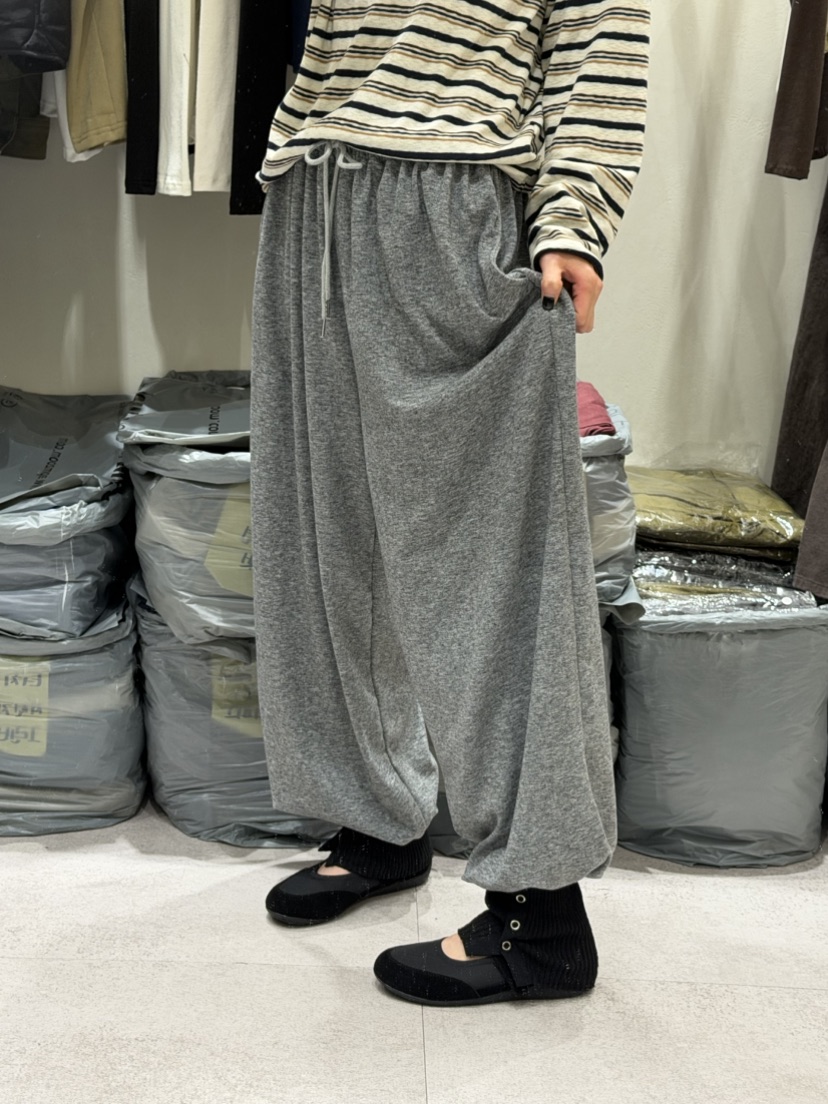 SHIRRING韓國直郵女士新品熱賣時尚休閑人氣職業推薦休閑褲SHIRRING休閑褲