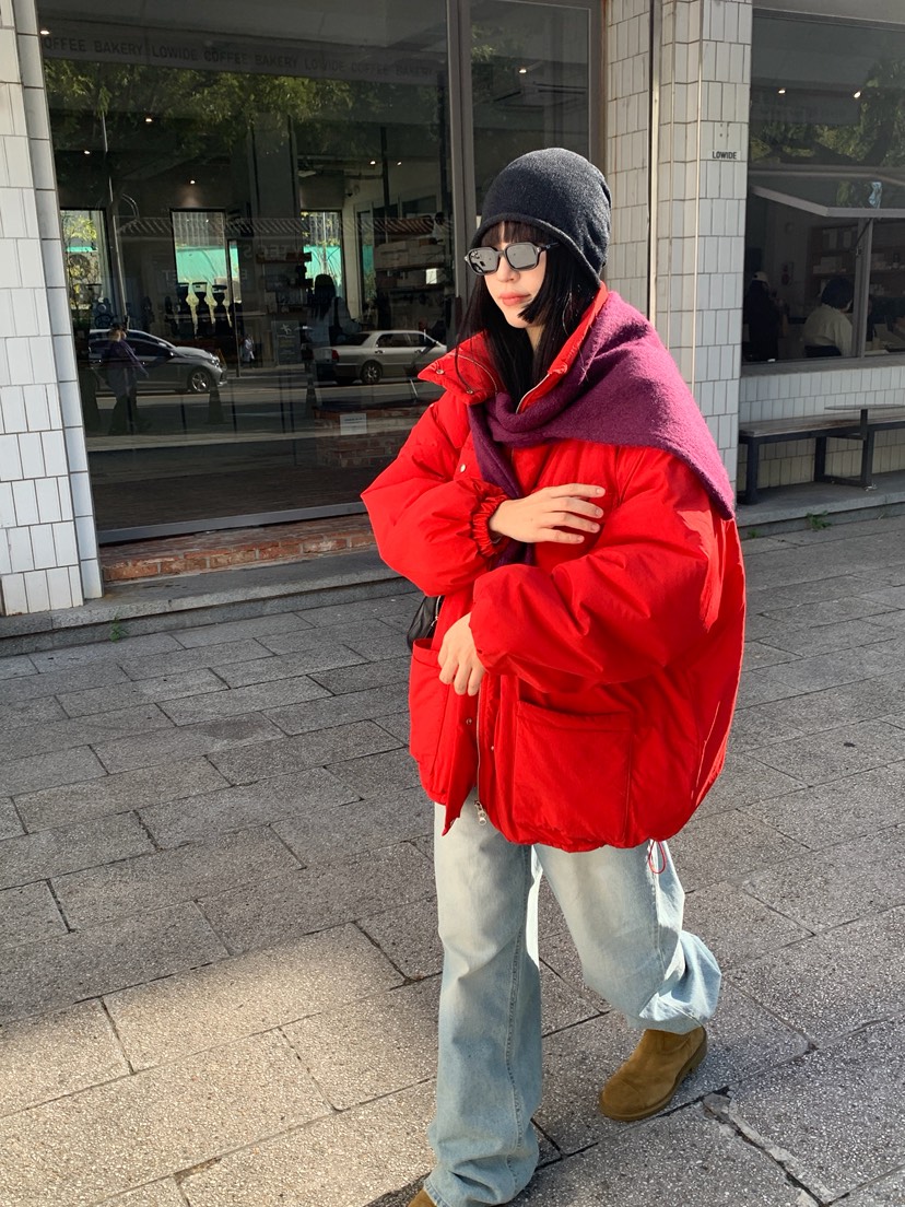 LOGARDEN東大門實拍女裝新品推薦真品職業休閑時尚短款棉服LO GARDEN短款棉服