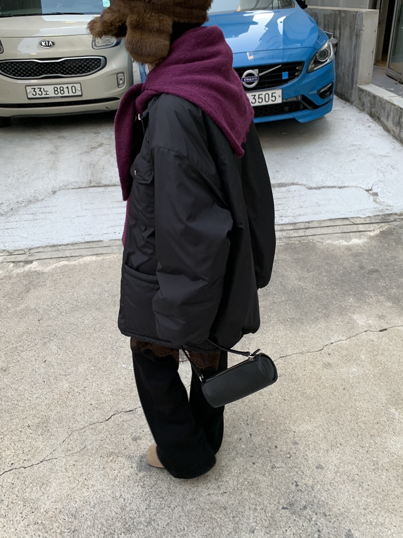 LOGARDEN東大門實拍女裝新品推薦真品職業休閑時尚短款棉服LO GARDEN短款棉服