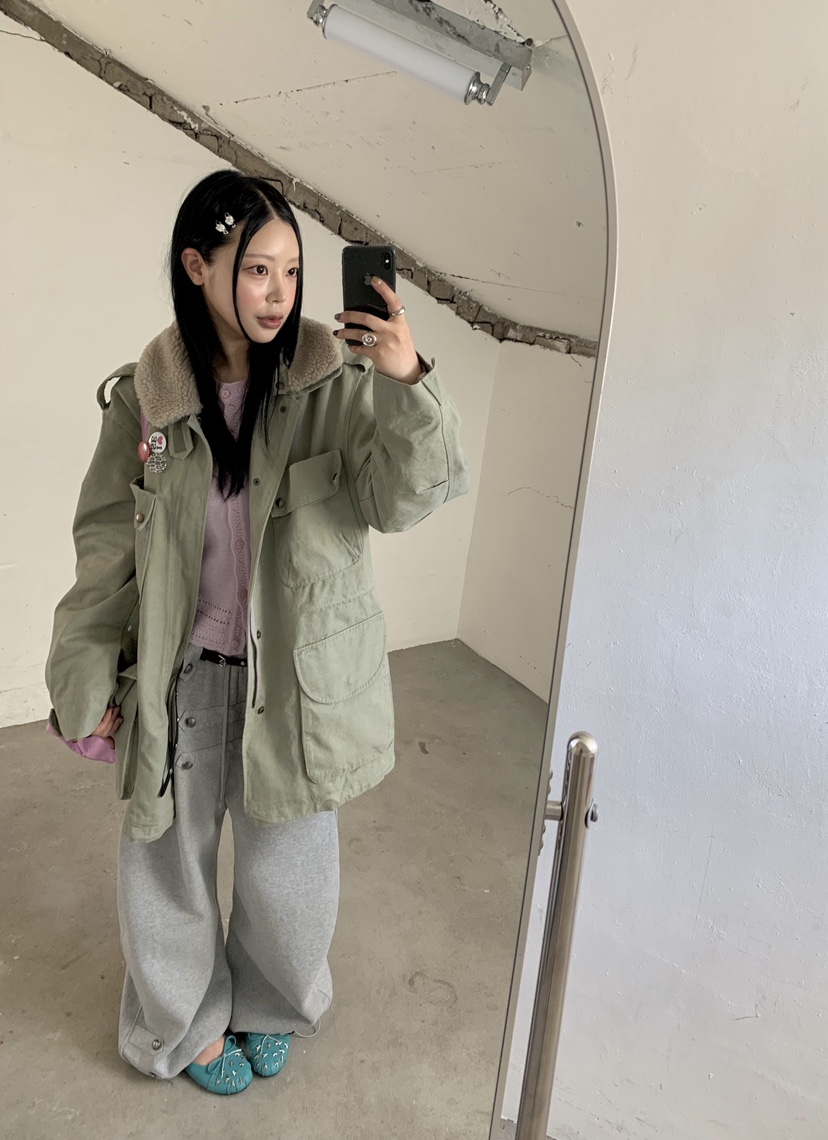 SEOLO東大門實拍女士新品職業推薦熱賣休閑真品夾克口袋水洗Seolo seoul夾克