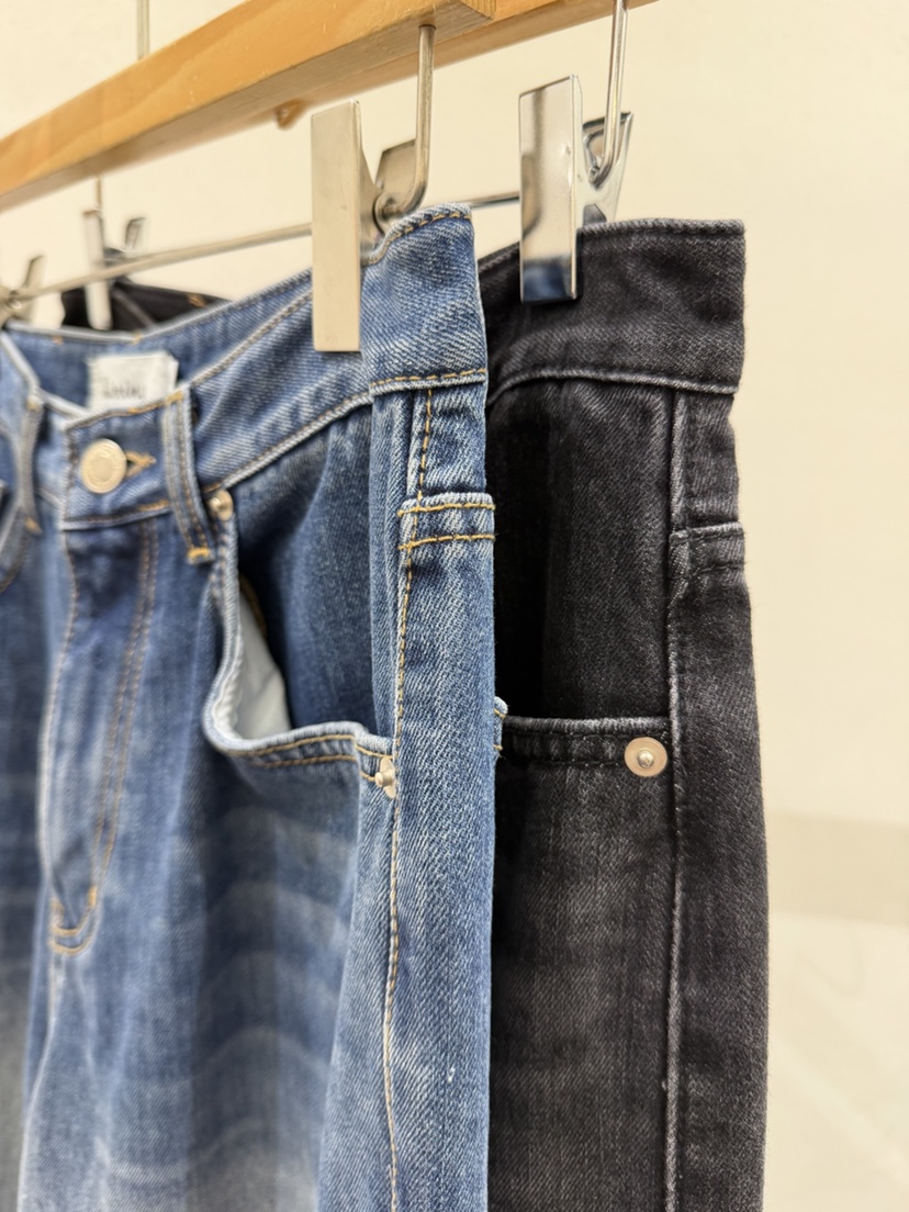 SHIRRING東大門代購女士新品熱賣休閑職業時尚人氣牛仔褲SHIRRING牛仔褲