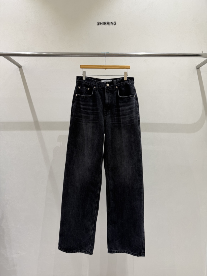 SHIRRING東大門代購女士新品熱賣休閑職業時尚人氣牛仔褲SHIRRING牛仔褲圖色1