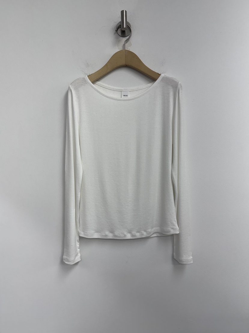 YIKHO STYLE東大門直郵女裝新品休閑推薦時尚真品長袖T恤YIKHO STYLE長袖T恤圖色1