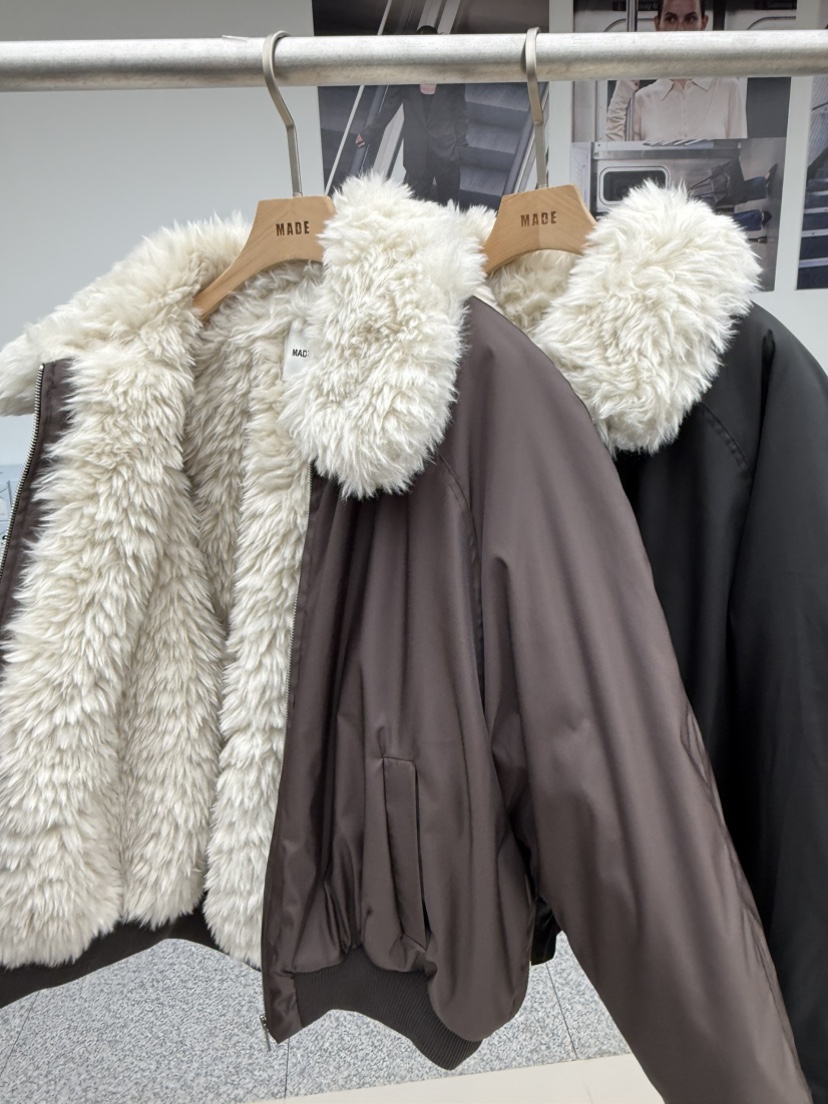 MADE-P東大門代購女士新款推薦休閑熱賣職業真品短款棉服MADE-P短款棉服