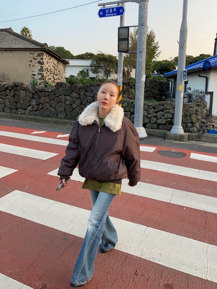 MADE-P東大門代購女士新款推薦休閑熱賣職業真品短款棉服MADE-P短款棉服