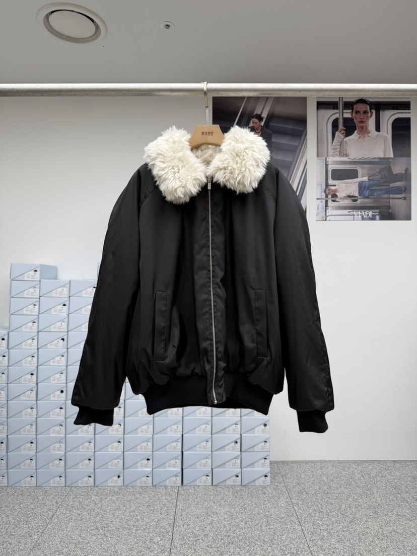 MADE-P東大門代購女士新款推薦休閑熱賣職業真品短款棉服MADE-P短款棉服圖色2
