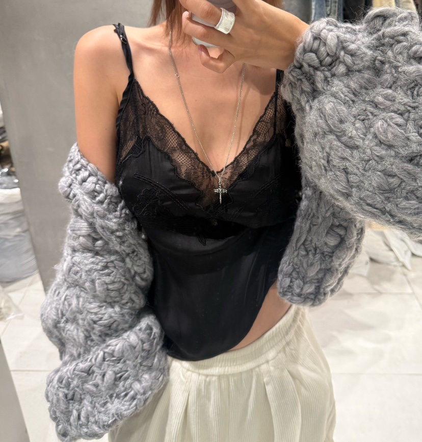 DENVER東大門直郵女士新品人氣真品時尚熱賣職業吊帶背心緞DENVER吊帶/背心圖色2