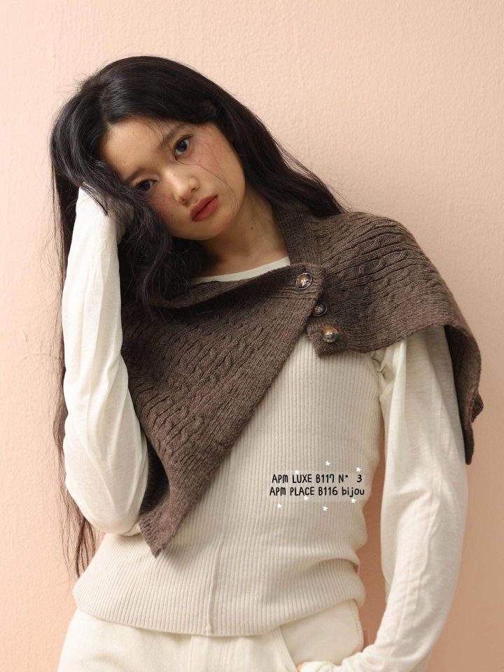 N3東大門代購女裝新款真品休閑時尚人氣熱賣圍巾披肩扭曲N3圍巾/披肩