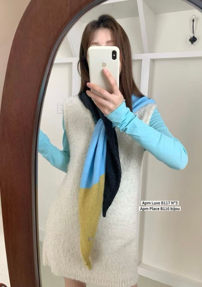 N3韓國直郵女士新品職業人氣推薦熱賣真品休閑圍巾披肩披肩N3圍巾/披肩