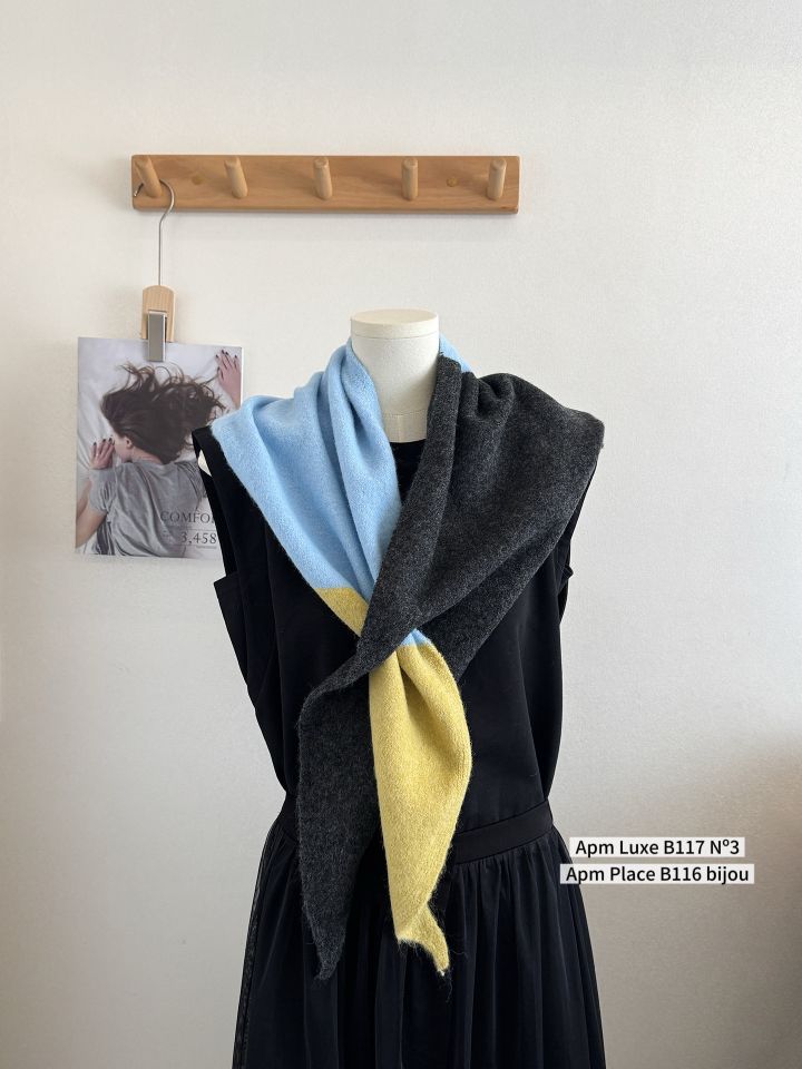 N3韓國直郵女士新品職業人氣推薦熱賣真品休閑圍巾披肩披肩N3圍巾/披肩圖色5