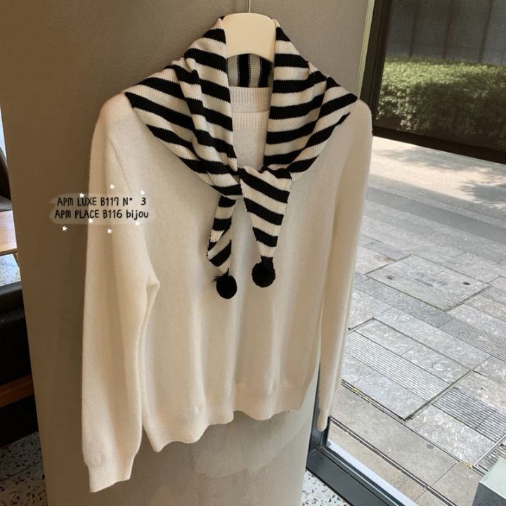 N3韓國代購女士新品人氣時尚推薦真品職業熱賣休閑圍巾披肩N3圍巾/披肩圖色5