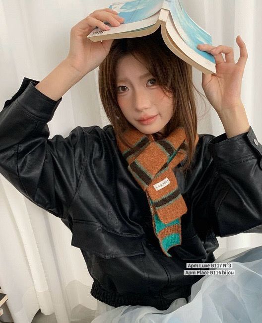 N3韓國代購女士新款休閑人氣熱賣推薦真品職業時尚圍巾披肩N3圍巾/披肩